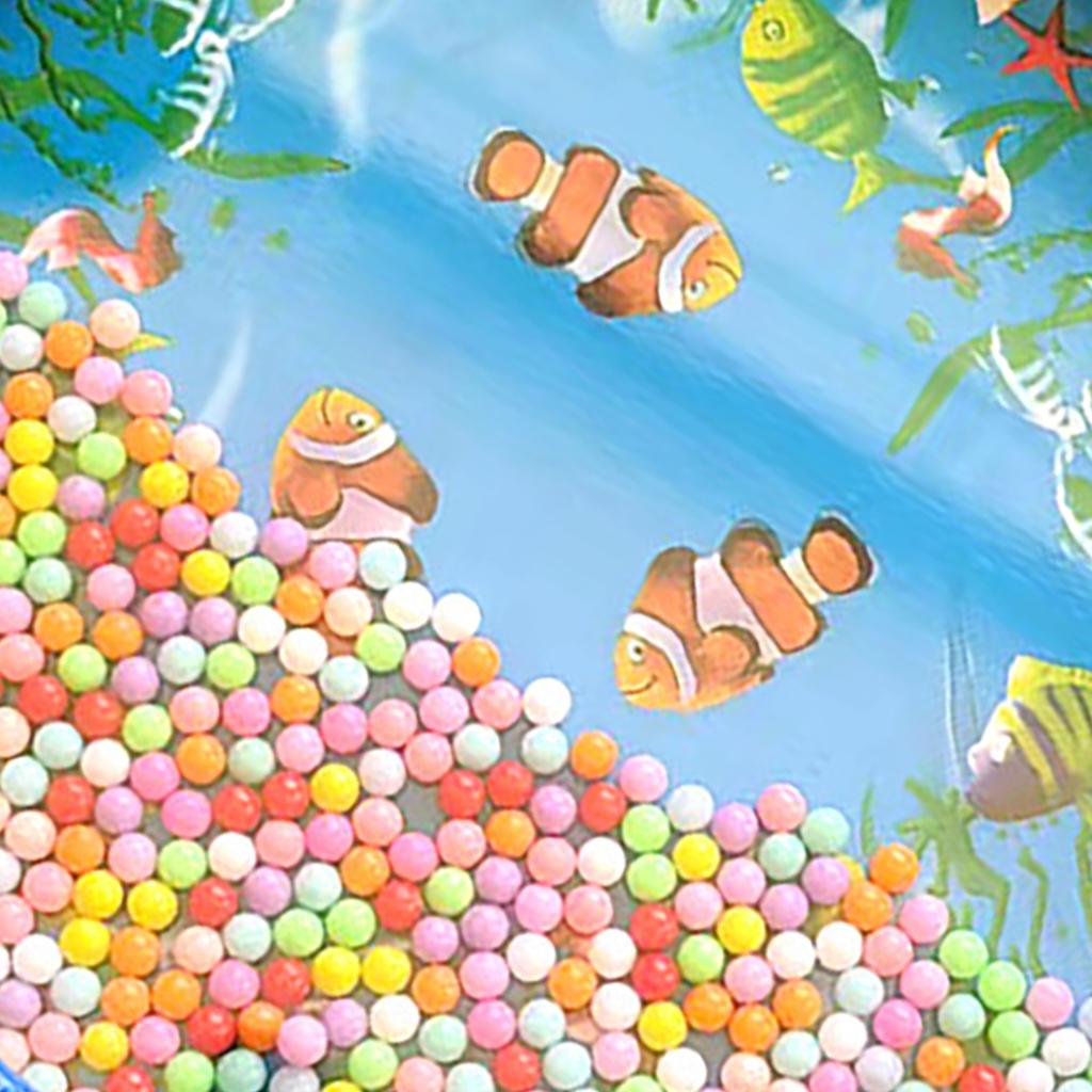 Wave Bead Ocean Drum Plastic Educational Gentle Ocean Sound Drum Percussion for Children Adults