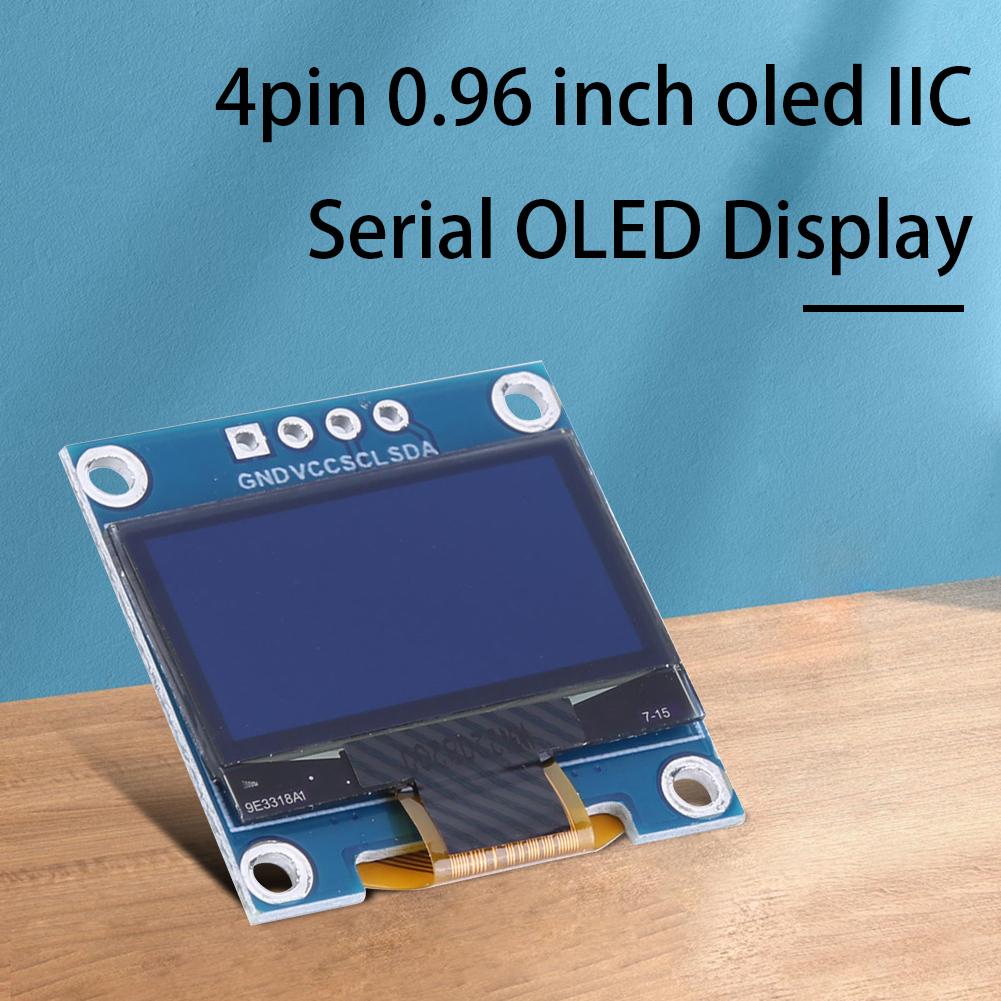 0.96 Inch Oled IIC Serial White OLED Display Module 128X64 I2C SSD1306 12864 LCD Screen Board For Arduino ROHS Certification