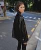 OLIVE DES OLIVE Leather Work Jacket Oe6Xj8780