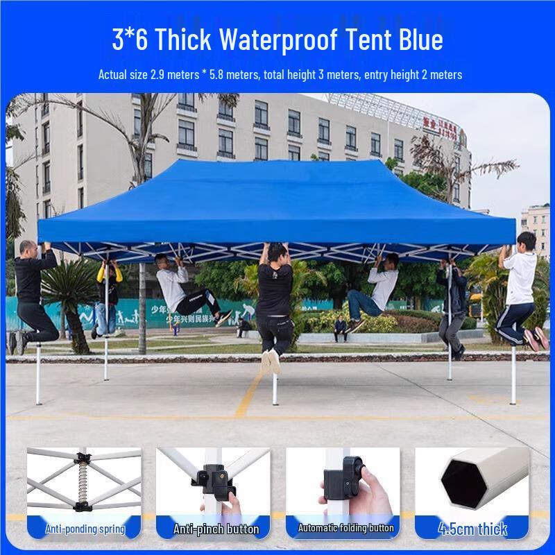 Heavy-Duty Folding Outdoor Pop-Up Canopy