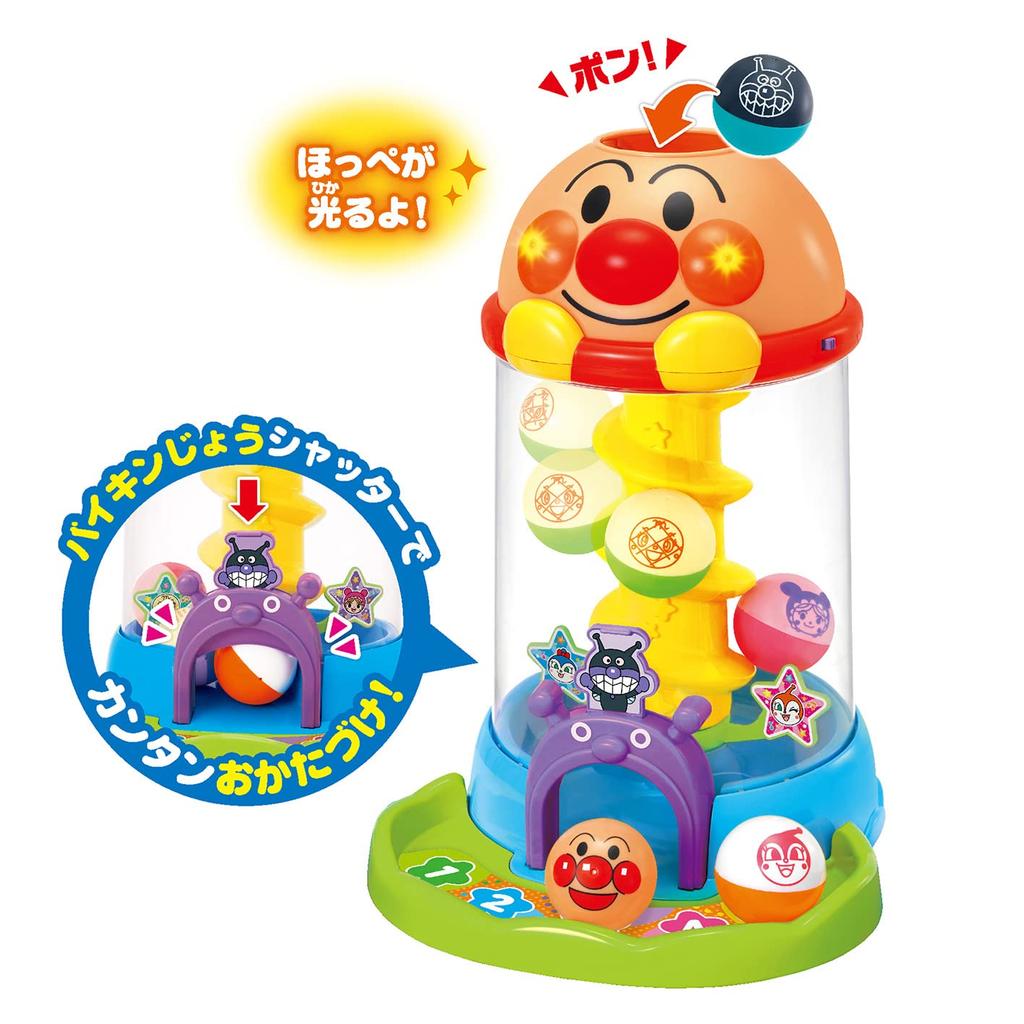 Палитра радости Anpanman как сияющая башня Короро (ДЖОЙПАЛИТА) НОВЫЙ! Нигитте! подарок!