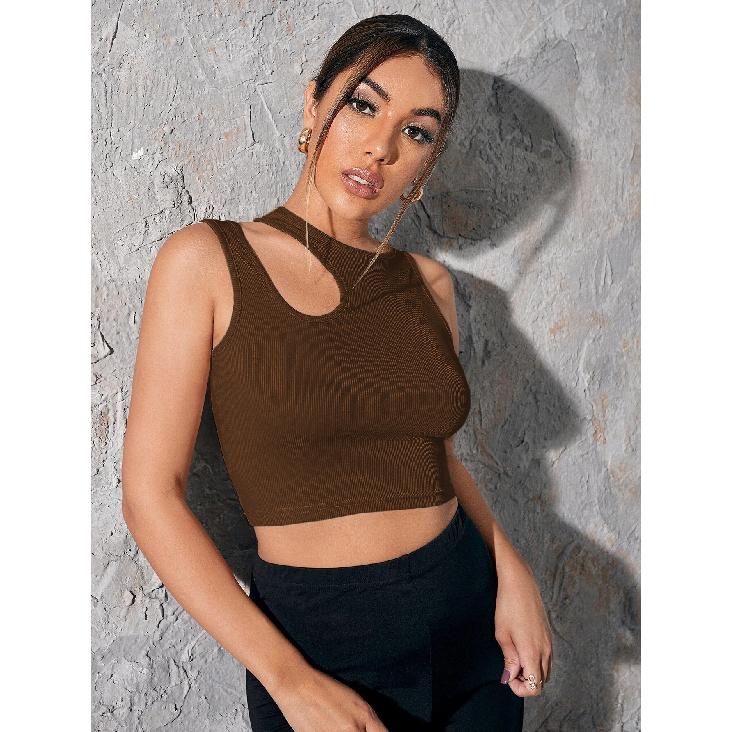 Новый летний повседневный темпераментный облегающий сексуальный жилет футболка без рукавов подтяжки универсальный топ без бретелек для женщин