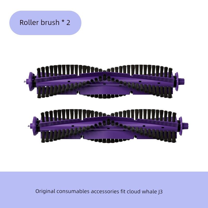 Applicable to Cloud Whale J3/J4/J5 Accessories Cleaning Solution Special Cleaner Side Brush Rag Cleaning Cloth Filter Element Rolling Brush