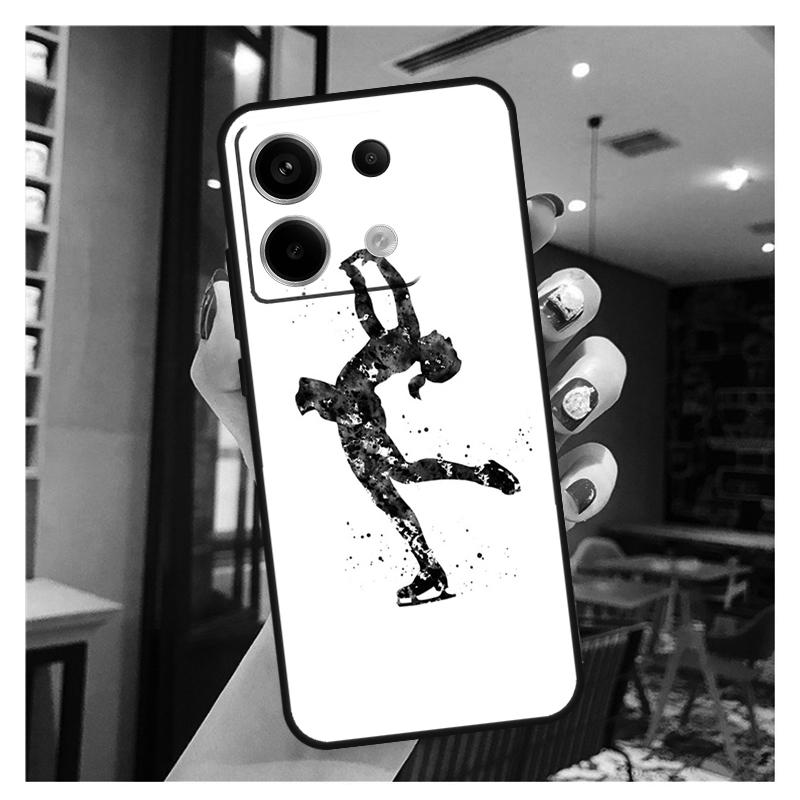 Чехол для фигурного катания для Xiaomi Redmi Note 13 12 11 9 10 Pro 9S 10S 11S 12S Redmi 13 12 10C 12C 13C Чехол