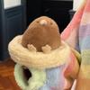 Кавайные птички Плюшевые подвески Брелоки Симуляция Попугай Птичье гнездо Плюшевый брелок Аниме Милые подарки для девочек Детей