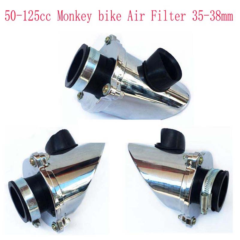 35мм 36мм 37мм 38мм Воздушный фильтр для мотоцикла Для 50 -125cc Monkey bike Orangutan bike parts z50 dirt pit bike