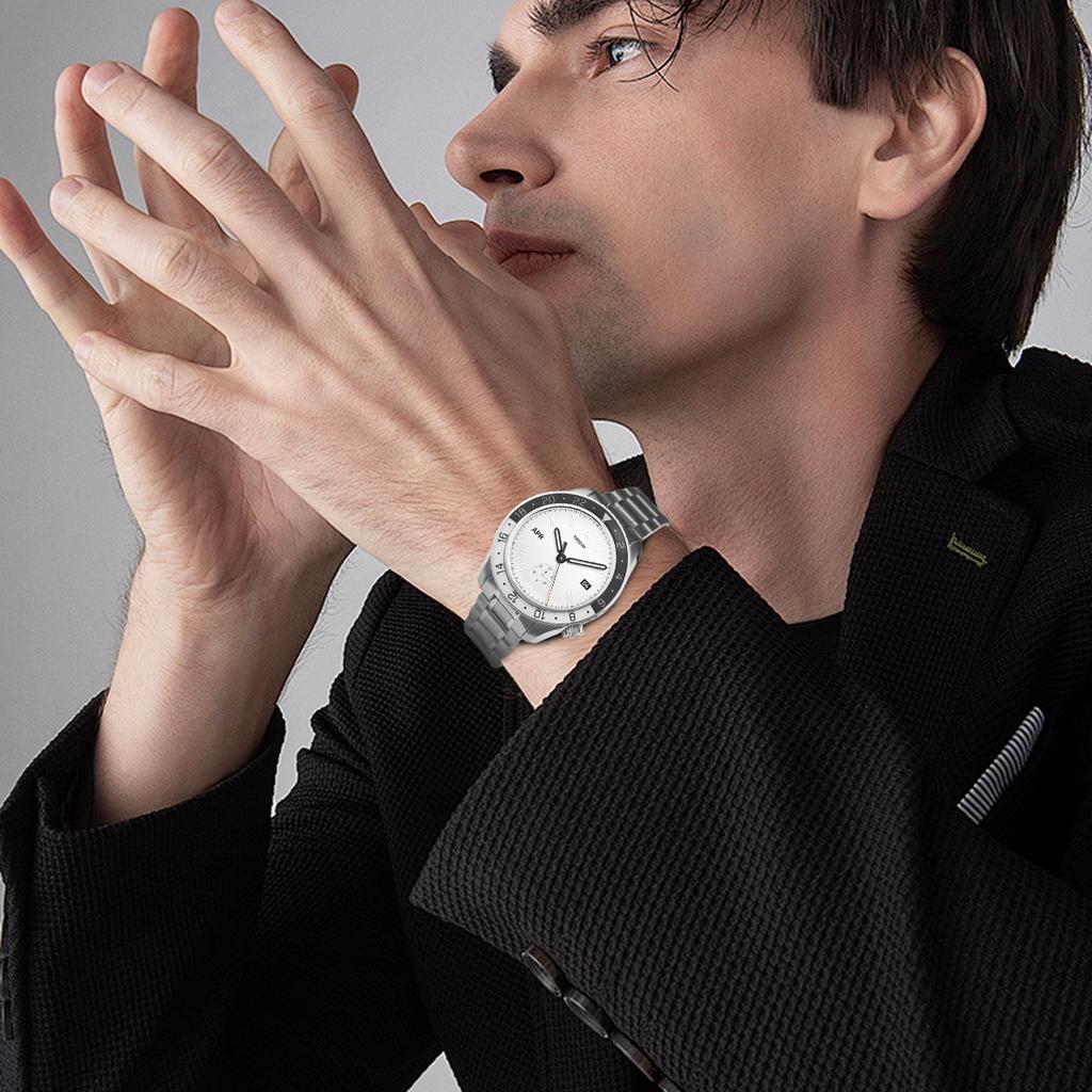 44 мм Корпус Безель Ремешок для часов Подходит для 32 мм Циферблата Для Seiko Grand GMT NH35/34/36/4R35A/4R36A Автоматический Механизм Сапфировое Стекло Модификация Частей