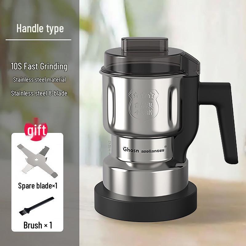 Электрическая мельница из нержавеющей стали 110В/220В: Многофункциональный бытовой измельчитель для порошков
