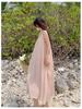 Sanya Seaside Tencel Halter Neck Fairy Летняя узкая длинная юбка