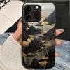 Креативный чехол для телефона с горами для iPhone 16 15 14 13 12 11 Pro Max 16E X XR XS 7 8 Plus Ударопрочный Ретро Винтажный Чехол Задняя Крышка