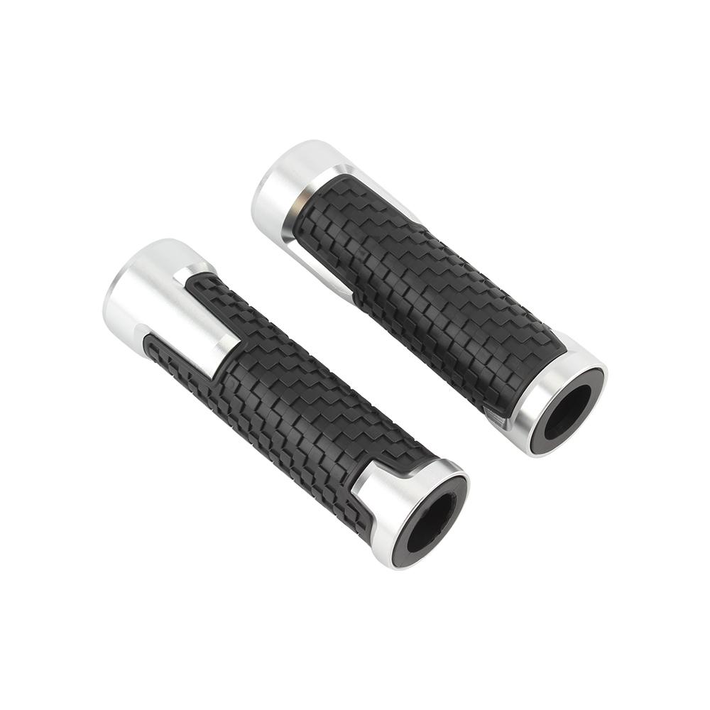 7/8" 22 мм Рукоятки руля мотоцикла CNC Алюминий Для Vespa Yamaha Honda Suzuki Kawasaki Универсальные Руль Скутер Тюнинг Запчасти