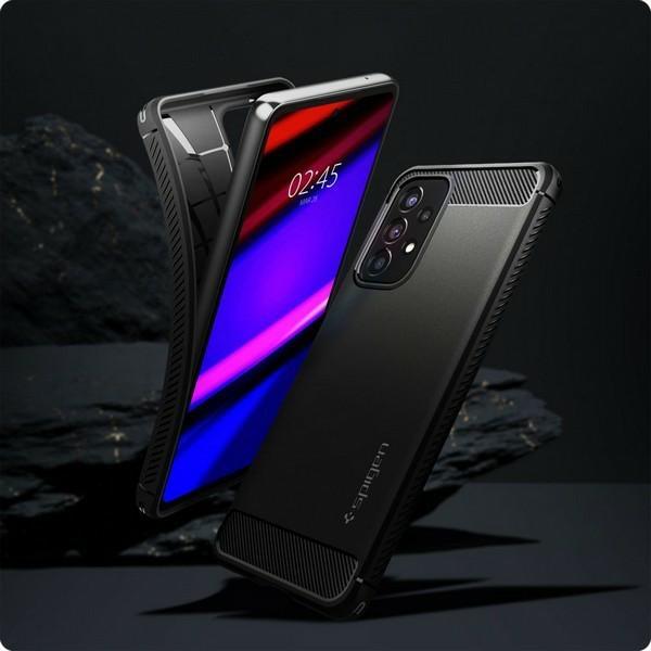 Spigen Rugged Armor Samsung A53 5G black/black matte ACS04159