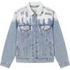 Levis SS25 Cool Series Джинсовая куртка с карманами и воротником на двойной пуговице спереди Мужские куртки Светло-голубая 003MH-0003