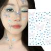 Butterfly Crystal Diamond Sticker Self Adhesive DIY Facial Temporary Tattoos Stickers for Stage Daily Makeup Decorate Supplies