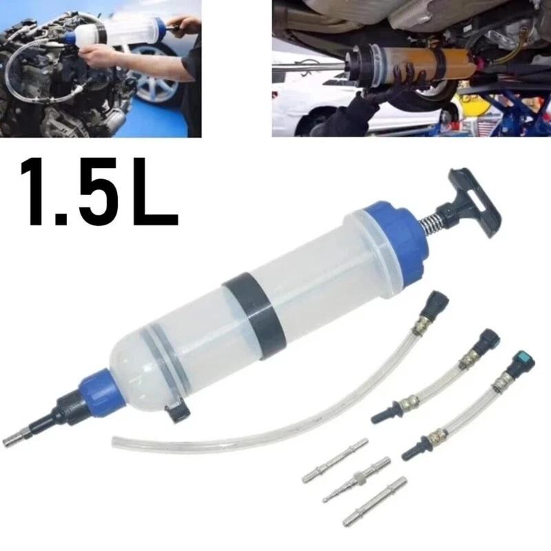 Car Fuel Extraction Pump Manual Oil Extractor Pump 1500cc Fuel Transfer Tool For Brake Fluid Lubrication Car Maintenance To N8g3
