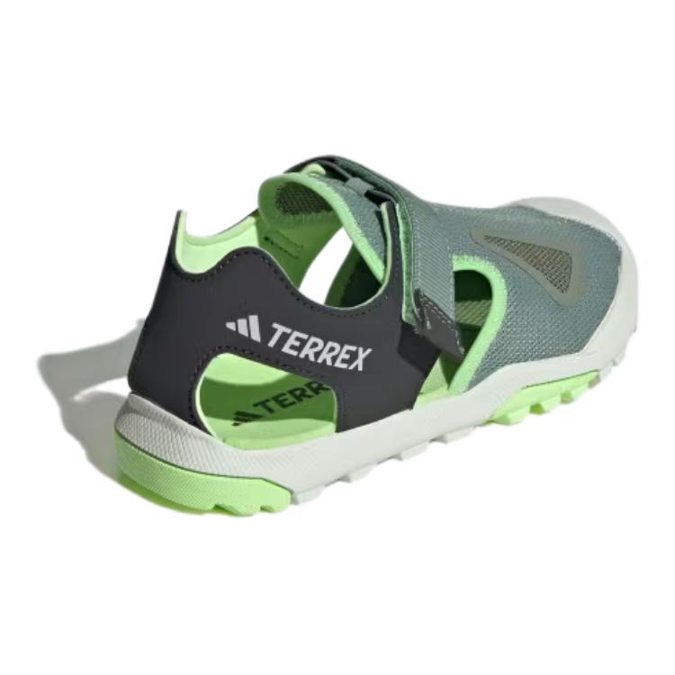 Adidas Terrex Captain Toy 2.0 Comfortable Non-Slip Shock Absorbing Durable Kids Sandals Kids Sandals Green IE5139