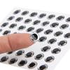 100PCS Fish Eyes 3D Holographic Simulation Fly Fishing Minnow Artificial Fish Eye for Fishing Fly DIY Lures Jig Baits Crankbaits