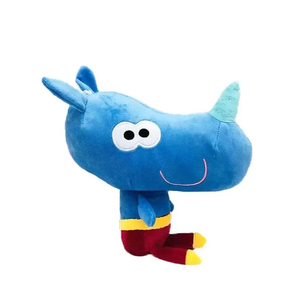 6 шт. @Эй, Собака, Учитель Плюшевая Игрушка Плюшевая Кукла Милое Мультяшное Животное Друзья для Детской Колыбели История на Ночь Спящий Рождественский Подарок