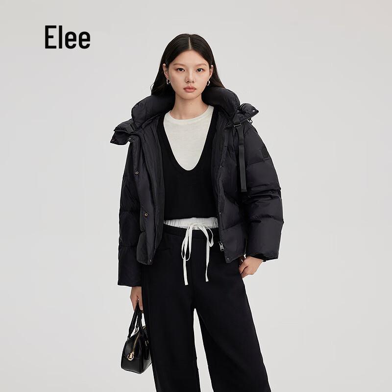 Ailaiyi Women's Short Detachable U-Pillow Down Jacket