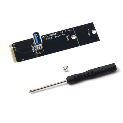 Новый 4 шт. NGFF M.2 к USB 3.0 Переходник карты-райзера PCI-E для майнинг-машины