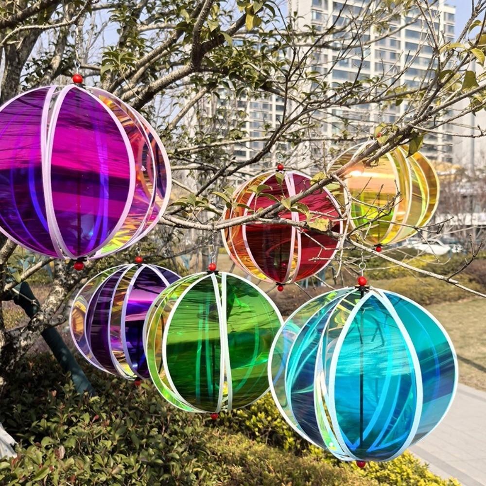 Transparent Material Windmill Decoration Plastic Material Hot Air Balloon Lantern Spring Festival