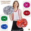 Poms Cheerleading Flower Ball with Sports Handle Team Spirit Party Kids