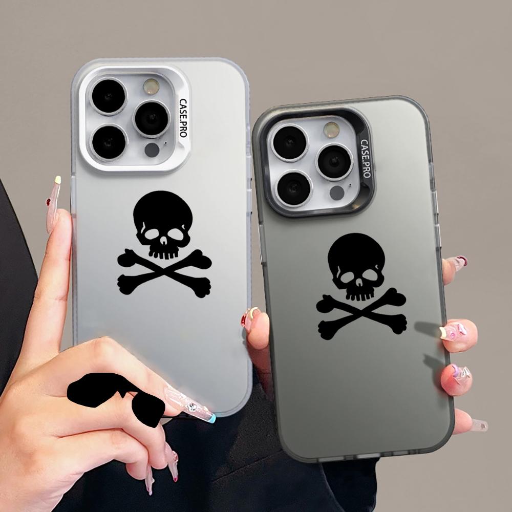 Крутой модный чехол для телефона с принтом для iPhone 17 Pro Max 17e 16e 15 17 Air 14 13 12 11 Pro Max 8 Plus X IMD Ударопрочный чехол