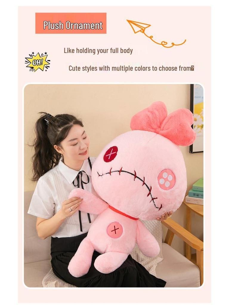 Стич Хороший Друг Маленький Золотой Плюшевый Игрушка - Утешительная Кукла для Девочек