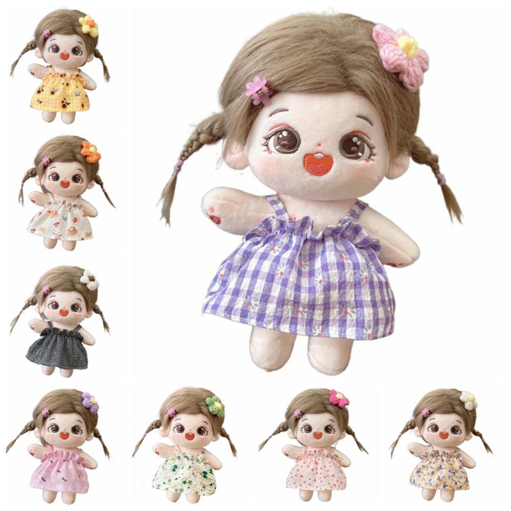 Dress 20cm Cotton Doll Clothes Sweet Skirt Idol Dolls Skirt 20cm Idol Cotton Doll