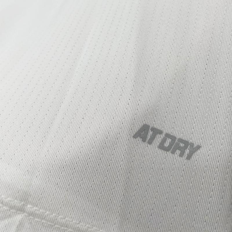 Li-Ning Летняя быстросохнущая удобная модная футболка для бадминтона мужская топы Белая AAYV023-2