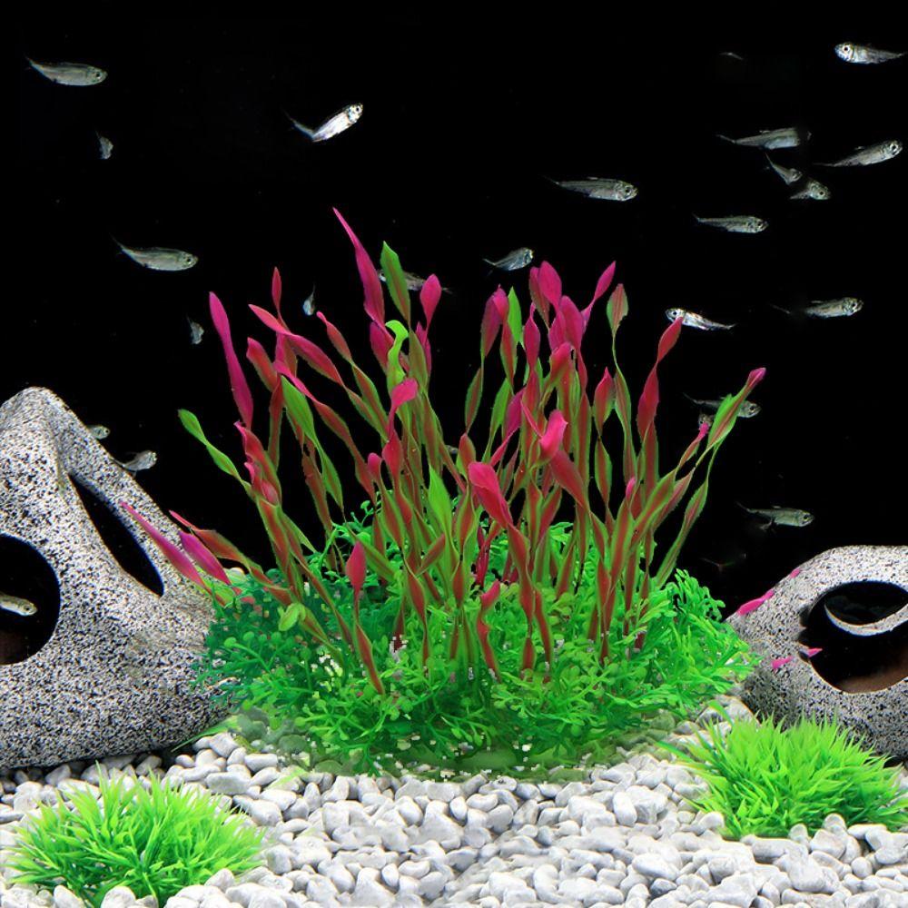 Реалистичная искусственная водная трава Красивая имитация водных растений Аквариум с водорослями Ландшафтный дизайн