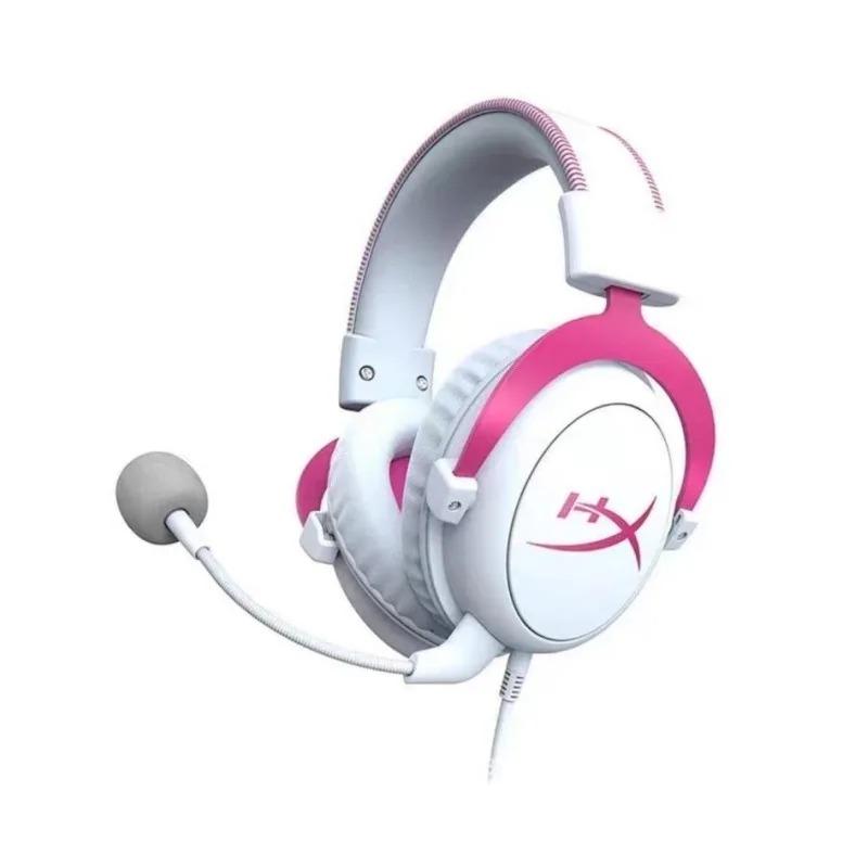 HYPERX Игровая гарнитура Cloud II Hi-Fi 7.1 объемный звук/съемный микрофон/USB звуковая карта для ПК PS проводные игровые наушники Cloud 2