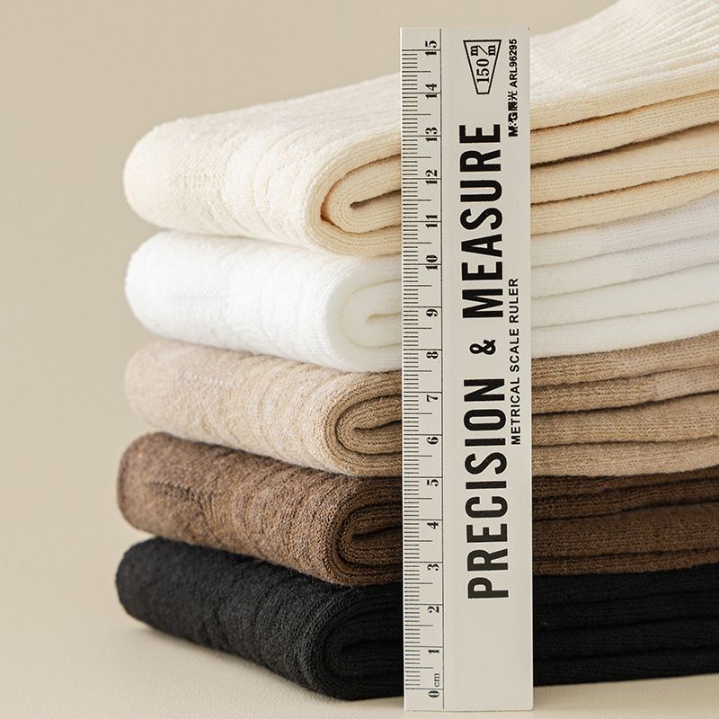 5 Pairs of Warm Socks, Autumn and Winter Snow Socks, Women's Socks