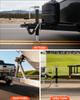 2267 kg A-Frame Trailer Jack, 381 mm Vertical Travel, Trailer Lift Jack with Adjustable 7-Level Drop Leg & Drill Socket, Cordless Drill Compatible,