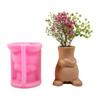 Abstract Human Vase Resin Molds Succulent Plant Flowerpot Silicone Mould Concrete Cement Gypsum Mold DIYs Craft Decors