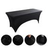 4/5/6/8FT Stretch Spandex Table Cover, Elastic Stretchable Patio Tablecloth Protector for Party Banquet Wedding Christmas Events