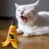 Yousheng Cat Vomit Warning Sign 3D Banana Peel Cat Vomit Caution Sign Funny Vomiting Cat Desktop Warning Sign Gag Gift for Cat Lovers