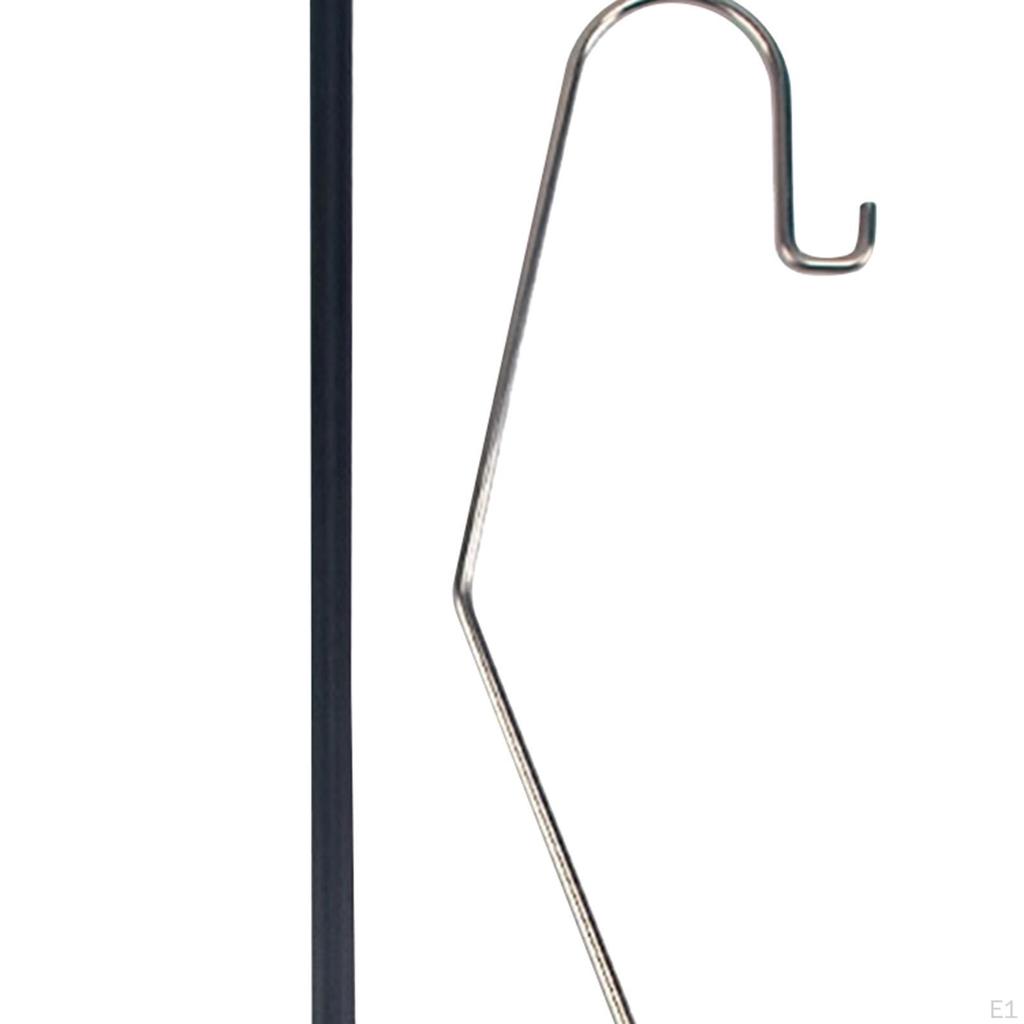 Подставка для фонаря для кемпинга, подвесные крючки, украшение, простая сборка, стойка для лампы из алюминиевого сплава