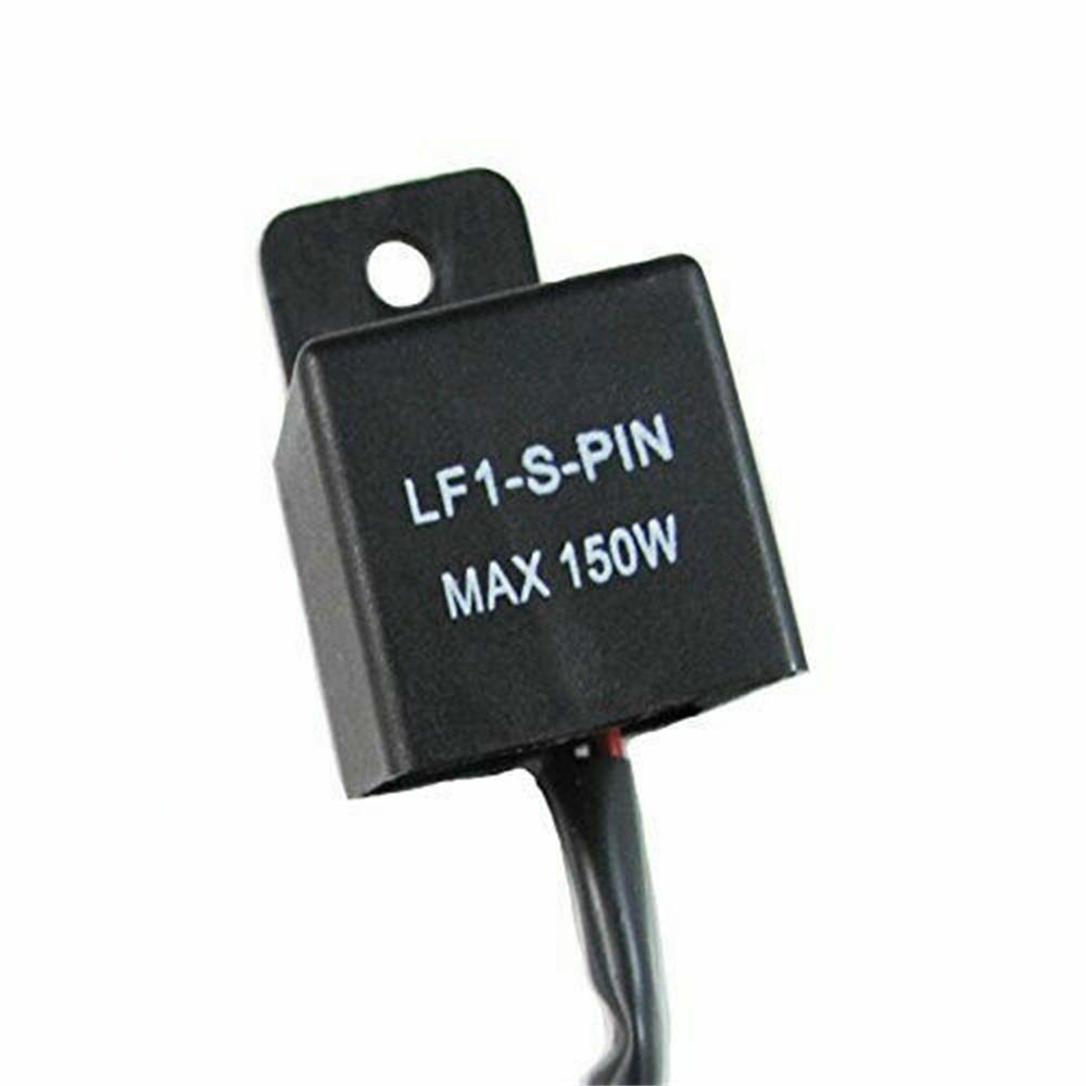 2-контактное светодиодное реле-мигалка для мотоциклов, контроль скорости мигания поворотников, гипервспышка