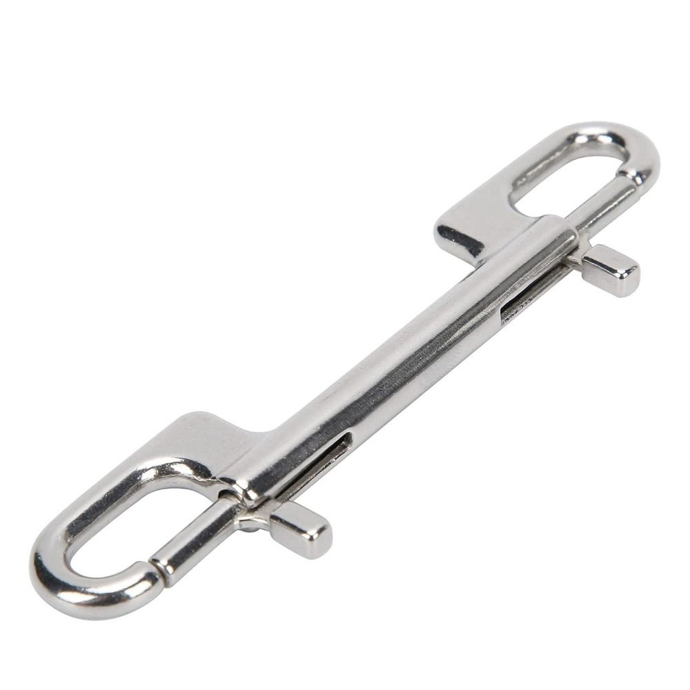 Swivel Eye Swivel Hook 316 Stainless Steel Spring Snap Hook D Ring Snap Marine Diving