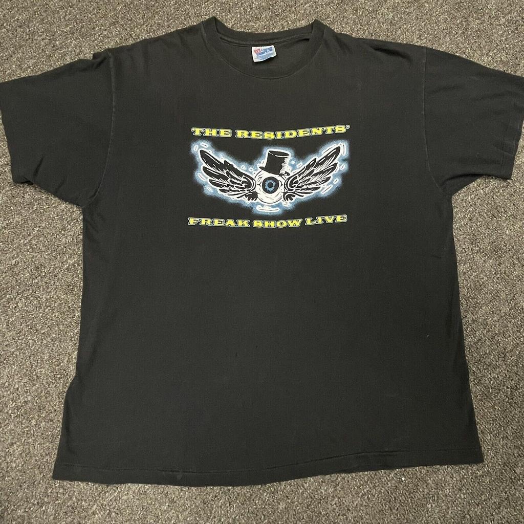 Vintage 90s The Residents T-shirt Cotton For men Women S-4XL BT748