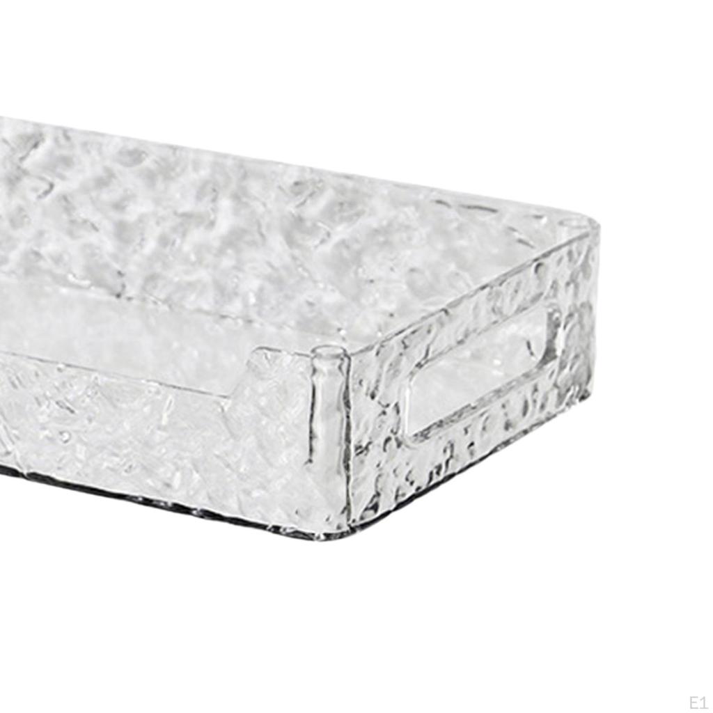 Поднос для хранения в ванной комнате для столешницы - стильная полка для туалетных принадлежностей и косметики