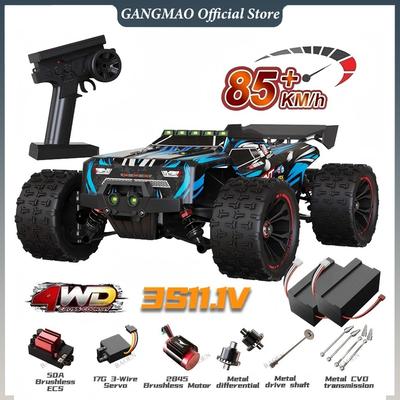 9522PRO 85 км/ч Высокоскоростная RC Машинка Бесколлекторная 4WD Внедорожник Дрифт Машинка на Радиоуправлении 1:16 Профессиональных Гоночных Машин SCY16101 16102