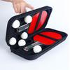 EVA Ping Pong Paddle Case Black Grey Hard Shell Storage Bag  Ping Pong Paddle