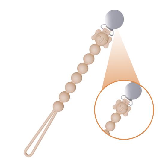 Силиконовый держатель для соски, прочный, легко чистится и фиксируется, зажим для соски для ребенка больше не разочаровывает