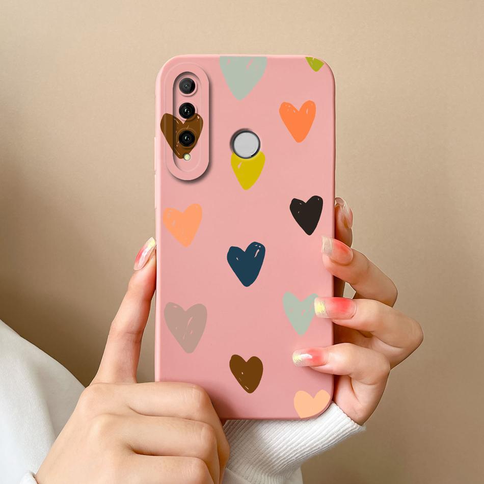 For Honor 10i Phone Case Butterfly Cat Soft Liquid Silicone Camera Protection Cover For Huawei Honor 10 i Model HRY-LX1T Fundas