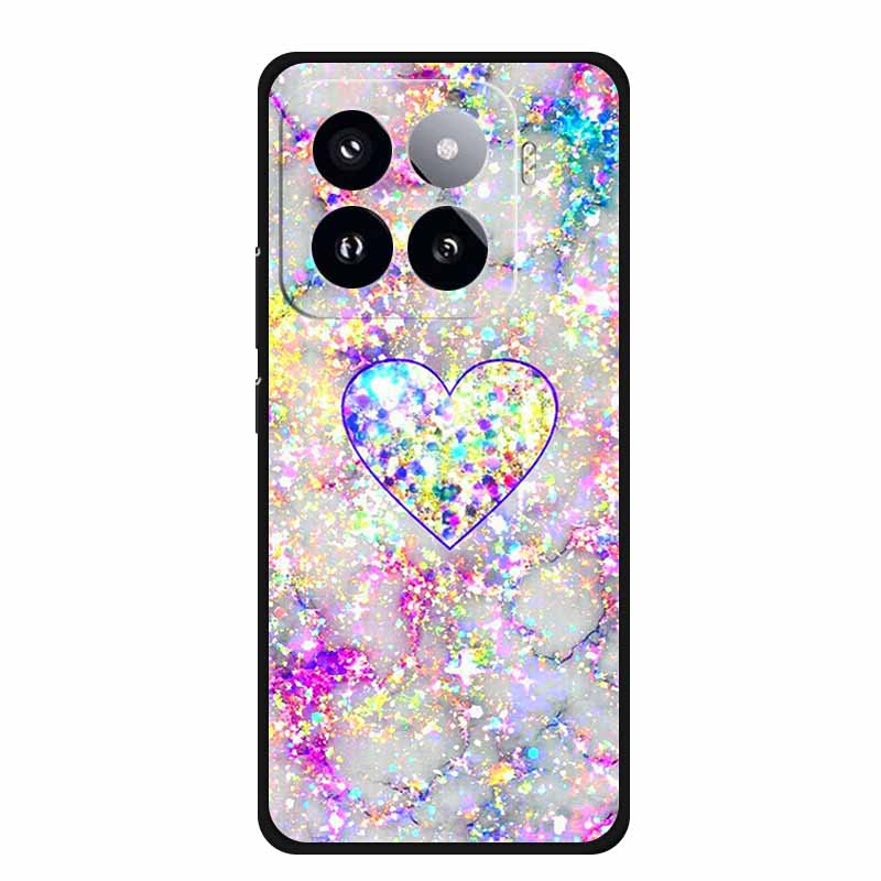 Для Xiaomi 15 Pro Чехол Роскошный Мягкий Силиконовый Задняя Крышка из ТПУ Чехлы для Телефона для Xiaomi 15 5G Защитный Новый Милый Красивый Бампер Coque