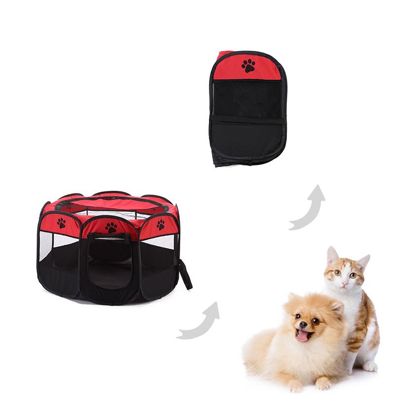 Pet Playman Dog Складная палатка для собак Водонепроницаемая съемная ручка-конура абажур для собак кошек щенков уличная палатка