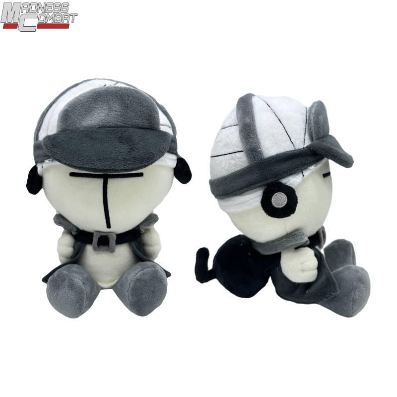 High-quality Madness Combat Short Plush Stuffed Doll With Pp Cotton Filling 20cm/7.87in Height