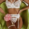 Женские сексуальные кружевные подвязки с ресничками: Соблазнительное и элегантное корректирующее белье